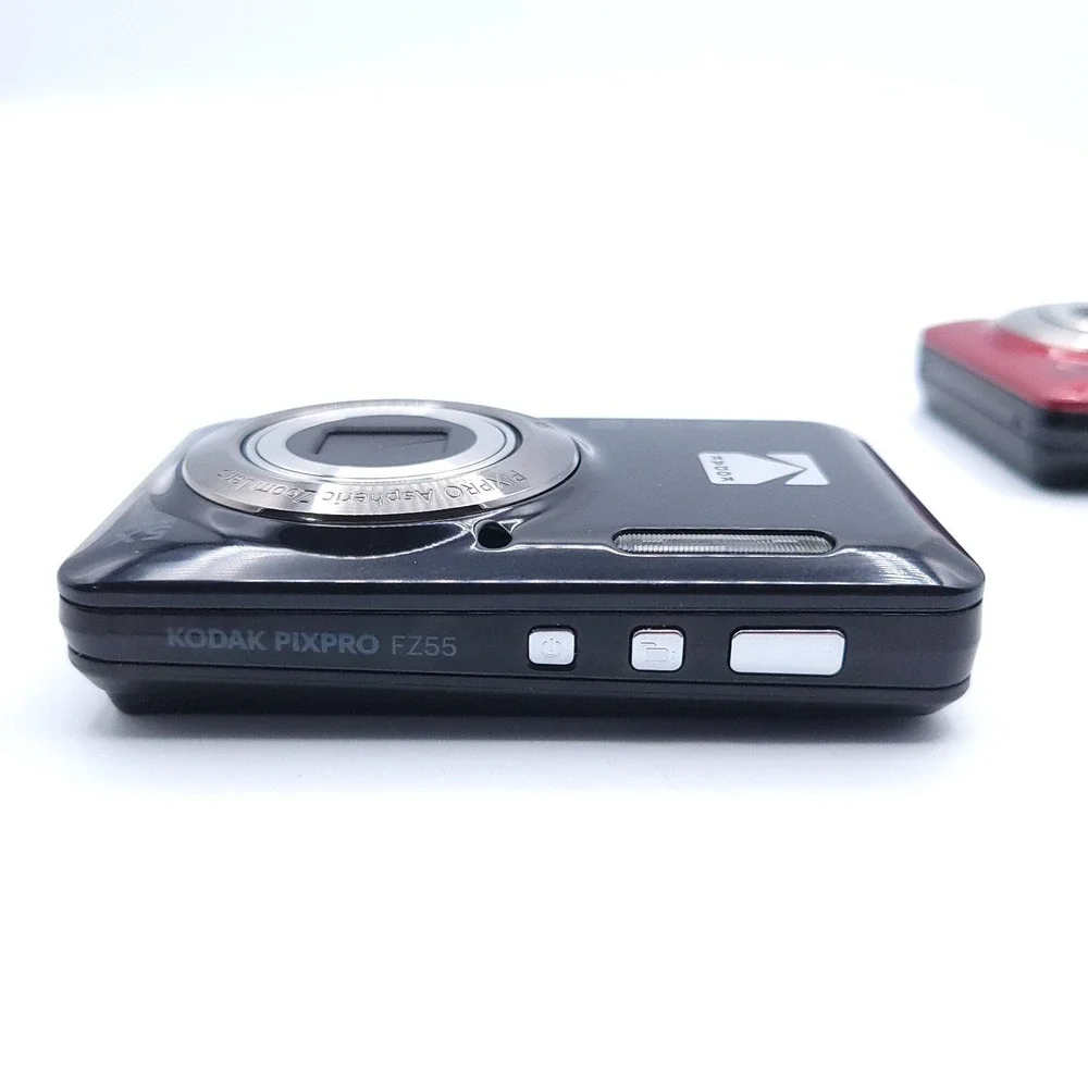 Lot of 2 Kodak PIXPRO FZ55 Digital Camera Red & Black READ DESCRIPTION FOR PARTS